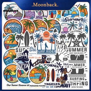 &lt;moonback&gt; สติกเกอร์ ลายมะพร้าว มีกาวในตัว สําหรับติดตกแต่งสมุดโน้ต 35 ชิ้น ต่อชุด