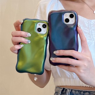 เคสโทรศัพท์มือถือ แต่งกลิตเตอร์ ไล่โทนสี 3D หรูหรา สําหรับ iPhone 14 13 12 13promax 14 pro max