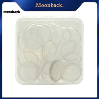 &lt;moonback&gt; สันห่วง แบบใส ทรงหลวม สําหรับสมุดโน้ต 30 ชิ้น