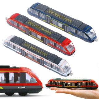 New 1pc Simulation Train Toy Underground High Speed Rail Diecast Train Model Toy