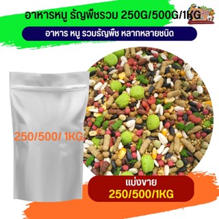 ธัญพืชรวม อาหารหนู ธัญพืชหลากหลายชนิด  (แบ่งขาย 500G / 1KG)