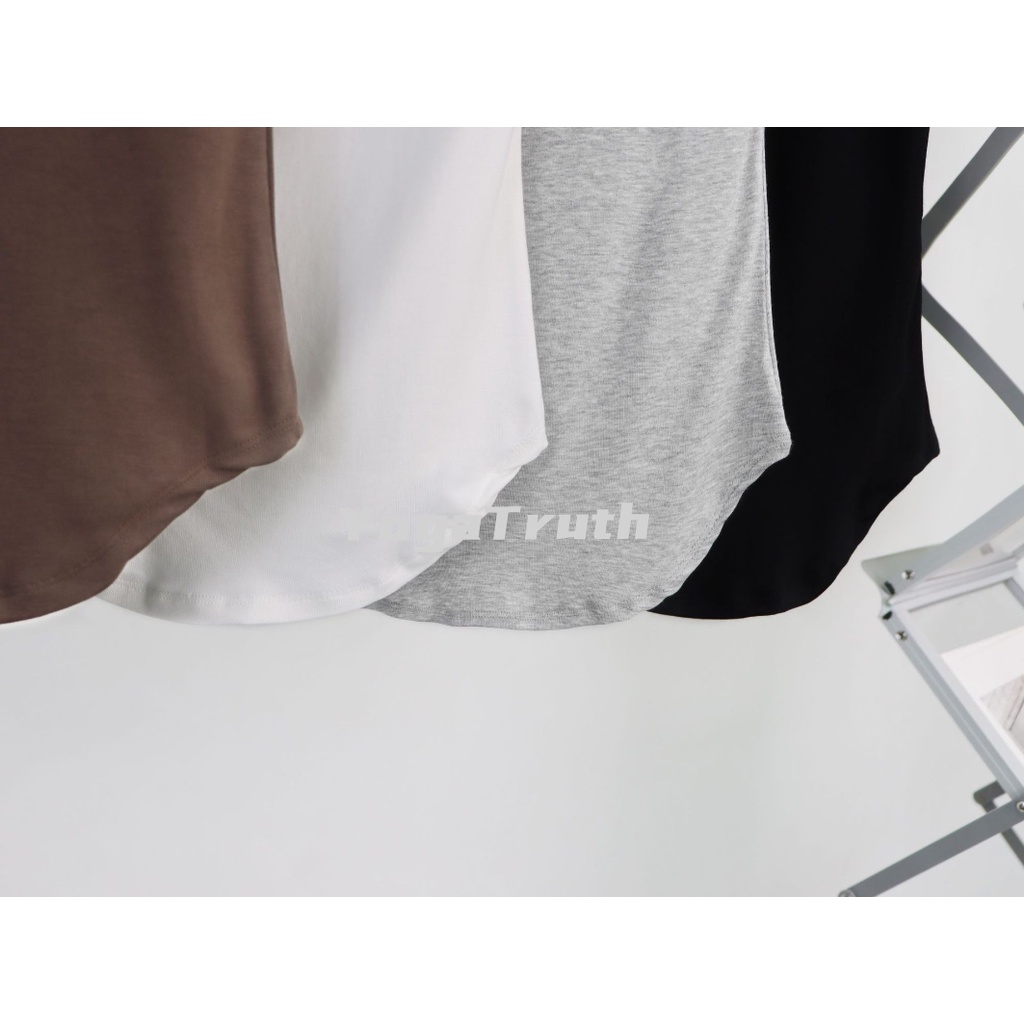 【YOGATRUTH】เสื้อยืดแขนสั้น คอปก รูปตัว U เซ็กซี่ เหมาะกับการเล่นโยคะ เต้นรํา สําหรับผู้หญิง ราคา ถูกที่สุด ดีลบีเคเค แกลเลอรีภาพที่ 6