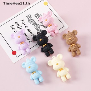 Timehee พวงกุญแจ จี้ตุ๊กตาหมี ของขวัญสําหรับเด็กนักเรียน