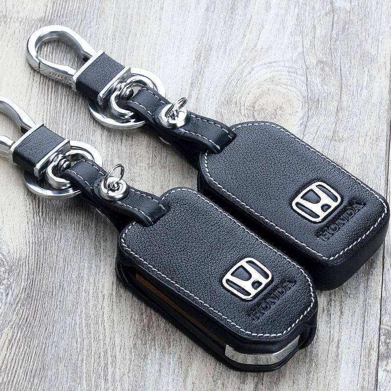 ที่ใส่กุญแจรีโมทรถยนต์ Honda City HRV Accord CRV Civic WR-V Jazz BRV XRV FIT พวงกุญแจรถ. กระเป๋าใส่กุญแจรถ