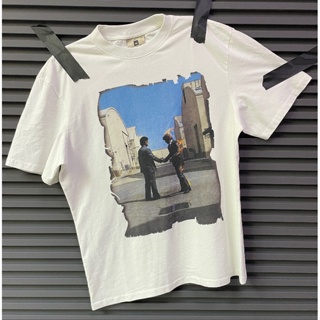 เสื้อยืดแขนสั้น พิมพ์ลาย High Street Floyd Pink Floyd สไตล์วินเทจ พลัสไซซ์