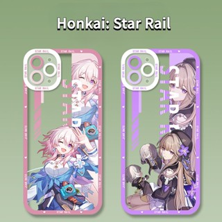 เคสโทรศัพท์มือถือ Honkai: Star Rail Phone Case March 7th Black Tower Compatible with iPhone 14promax Apple 13