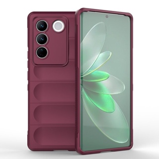 เคสโทรศัพท์มือถือ ยางซิลิโคนนิ่ม TPU กันกระแทก สําหรับ Vivo V27E V25E V27 V25 Pro Y16 V27Pro V25Pro 5G case เคส