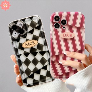 เคสโทรศัพท์มือถือนิ่ม กันกระแทก ลายทาง ประดับเพชร สําหรับ Oppo A15 A95 A77 A54 A77s A16E A52 A16K A92 A16s A17 A17K A55 A3s A7 A74 A5 A12E A9 A16 A57 A12 A5s A1K A53 A31