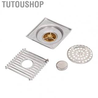 Tutoushop Floor Drain Odor Proof Insect Proof Floor Drain Electroplating Hot