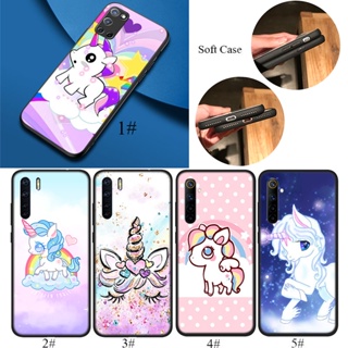 Pj20 เคสโทรศัพท์มือถือแบบนิ่ม ลายการ์ตูนยูนิคอร์น สําหรับ Realme C2 C3 C11 C12 C15 C17 C20 C21 C25