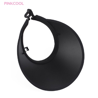 Pinkcool หมวกปีกกว้าง ป้องกันรังสียูวี กันแดด พับได้ สําหรับผู้หญิง 1 ชิ้น