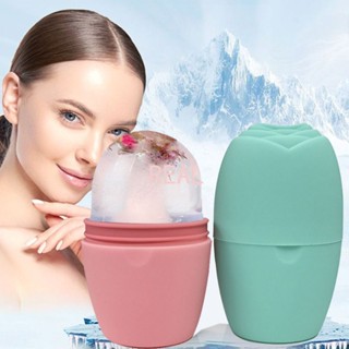 CYREAL Ice Face Roller Face Eye Reusable Beauty Ice Facial Contour Roller Face Skin Care ซิลิโคน Stick Face แม่พิมพ์มัลติฟังก์ชั่ใช้