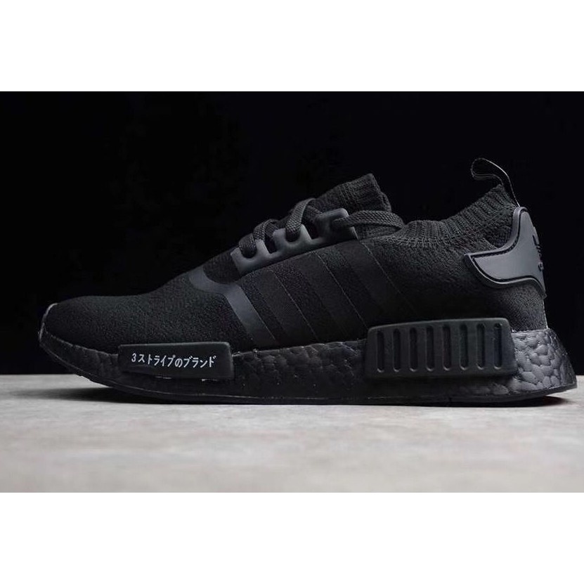 Adidas NMD R1 Japan All Men Black Women White Shoes White Letter Japanese Real Race Sports Boosts BZ0220