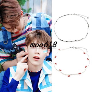 ** Moo618 * FortPeat ปลอกคอ ลายดอกซากุระ สีดํา สีขาว สําหรับสุนัข