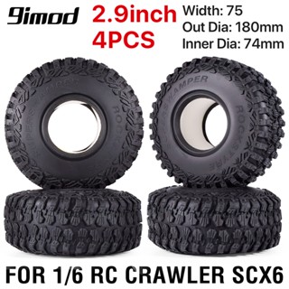 Austar ยางล้อรถบังคับ โฟม 2.9 นิ้ว 180 มม. สําหรับรถไต่หินบังคับ Axial SCX6 AXI05000 JLU Wrangler 1/6th