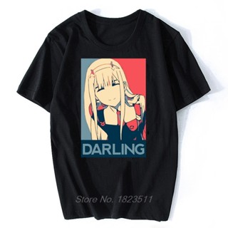 QGHipster Stylish Lovers Day In T-Shirt Darling In The Franxx Zero Two T Shirt_02