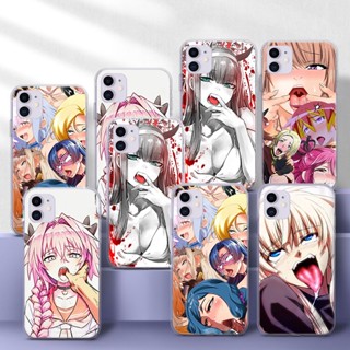 เคสโทรศัพท์มือถือแบบนิ่ม TPU ใส ลายเด็กผู้หญิง Darling in the Franxx Ahegao Y144 สําหรับ Redmi 9 POWER 10 10A 10C K40 Poco M4 Pro A3