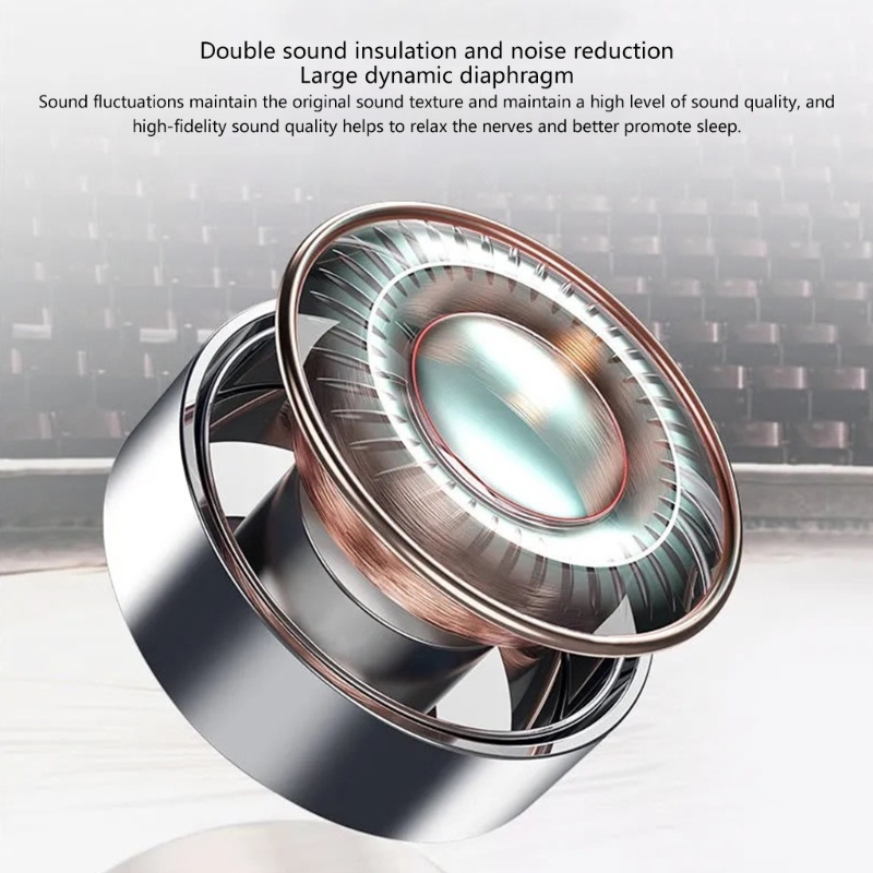 Redbaiaa1 In Ear Single Earbud สไตล์ชุดหูฟัง 3 5 มม.แจ็คหูฟังด้านเดียวหูฟังตัดเสียงรบกวนหูสําหรับ On