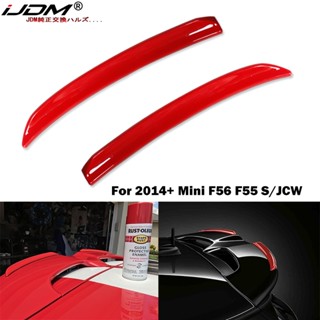 Ijdm ใหม่ สปอยเลอร์ คาร์บอนไฟเบอร์ สีแดง สีดํา สําหรับ mini cooper F56 F55 S JCW