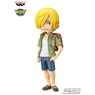 Sanji Stampede ของแท้ JP แมวทอง - WCF Banpresto [โมเดลวันพีช]