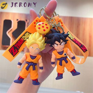 Jeromy พวงกุญแจซิลิโคน จี้ตุ๊กตา Dragon Ball Z น่ารัก สําหรับห้อยกระเป๋า