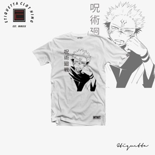 พร้อมส่ง Anime Shirt - ETQTCo. - Sukuna Shirt การเปิดตัวผลิตภัณฑ์ใหม่ T-shirt