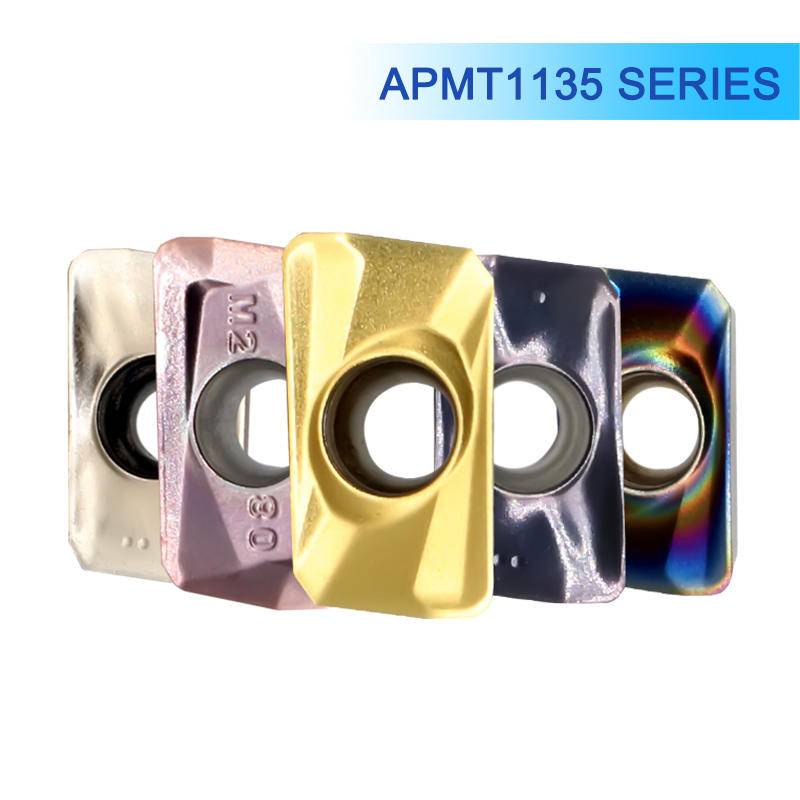 เม็ดมีดกลึงคาร์ไบด์ APMT1135 PDER M2 DL H2 APMT 1135 CNC คุณภาพสูง สําหรับเครื่องกลึง เหล็ก สเตนเลส 10 ชิ้น