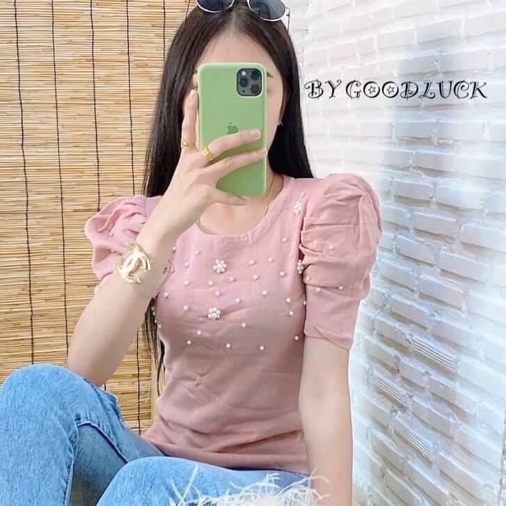 Chill Fashion Shop เสื้อไหมพรมแต่งมุก แฟชั่น