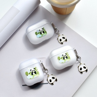 เคสหูฟัง ลายแพนด้าน่ารัก สําหรับ Apple AirPods 1 2 Pro 3 Pro2