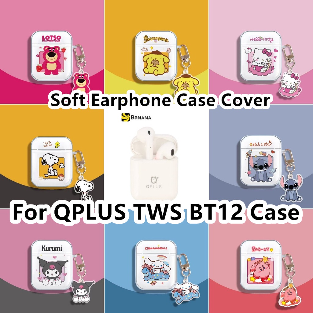 พร้อมส่ง! เคสโทรศัพท์มือถือแบบนิ่ม ใส ลายการ์ตูน Star Kabi Beast สําหรับ QPLUS TWS BT12 QPLUS TWS BT