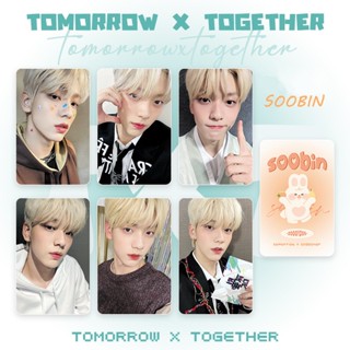 พร้อมส่ง โปสการ์ดโลโม่ ลายศิลปินเกาหลี TXT TOMORROW X TOGETHER 6 ชิ้น ต่อชุด