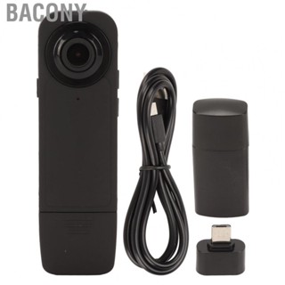 Bacony Wearable Body   HD 1080P Power Failure Protection Pocket Video Recorder Motion Detection  for Law Enforcement for Security Checks