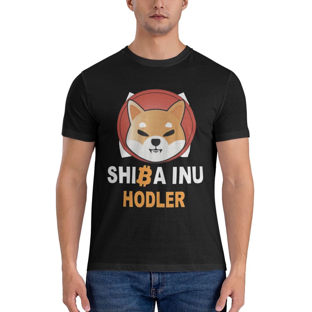 Shiba Inu Token Crypto Coin Cryptocurrency Hodler Tshirt สไตล์หลวม