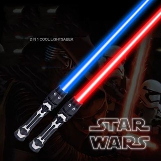 ของเล่นดาบเลเซอร์ Star Wars Lightsaber เรืองแสง สําหรับเด็กผู้ชาย