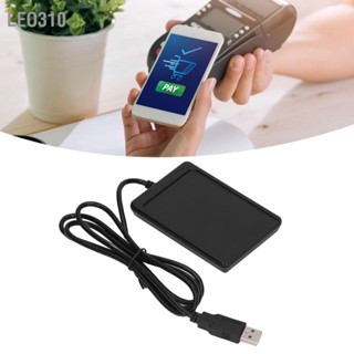  Leo310 เครื่องอ่านสมาร์ทการ์ดเทคโนโลยีแบบไม่สัมผัส Bluetooth USB PC Material เครื่องอ่าน NFC สำหรับที่จอดรถในสำนักงาน