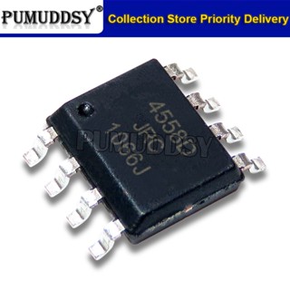 ชิปเซ็ต SMD NJM4580M NJM4580E NJM4558D SOP-8 4580M 4580E 4558D 4580 4558