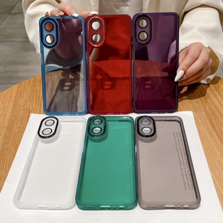 เคสโทรศัพท์ซิลิโคน TPU แบบนิ่ม ป้องกันเลนส์กล้อง สําหรับ OPPO RENO 5 6 7Z 8Z 8T 5G REALME C31 C35 C55 4G