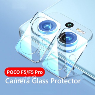 ฟิล์มกระจกนิรภัยกันรอยหน้าจอกล้องหลัง 3D HD แบบใส สําหรับ Xiaomi POCO F5 Pro POCOF5Pro 5G 2023