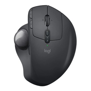 Logitech MX Ergo Wireless Trackball เมาส์ไร้สายบลูทูธ แบตเตอรี่แบบชาร์จไฟได้