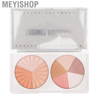 Meyishop Highlighting   0.3oz Facial Highlighter Palette Soft Portable  for Women for Daily