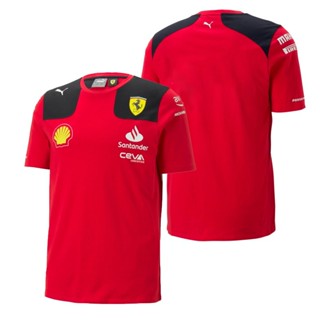 เสื้อยืด พิมพ์ลาย SCUDERIA FERRARI CHARLES 2023