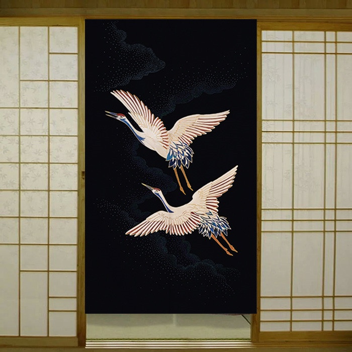 แนะนำ ผ้าม่าน ผ้าม่านประตู สไตล์ญี่ปุ่น อุกิโยชิ แบบครึ่งม่าน ฉากกั้นห้องครัว ห้องนอน ห้องน้ํา ม่านแขวนผ้า ราคาพิเศษ มีเก็บเงินปลายทาง