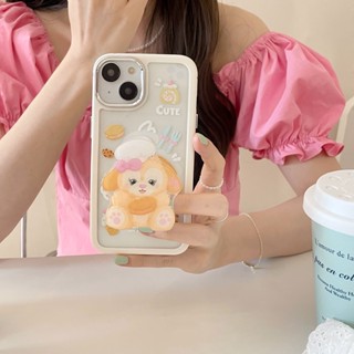 เคสโทรศัพท์มือถือ กันลื่น ลายสุนัขน่ารัก พร้อมที่ตั้งวาง สําหรับ iPhone 14Pro max 14ProiPhone 14 iPhone13 Pro iPhone 13Pro max iPhone12 Pro 11 Airpods 1 2 Pro 3