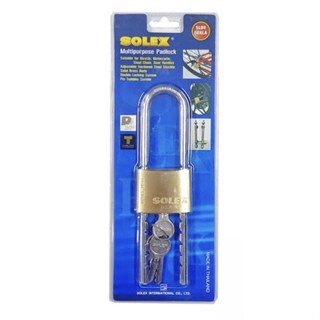 Super Lock กุญแจ SOLEX  รุ่น SL 99 50XLA 50 mm ปรับระดับได้