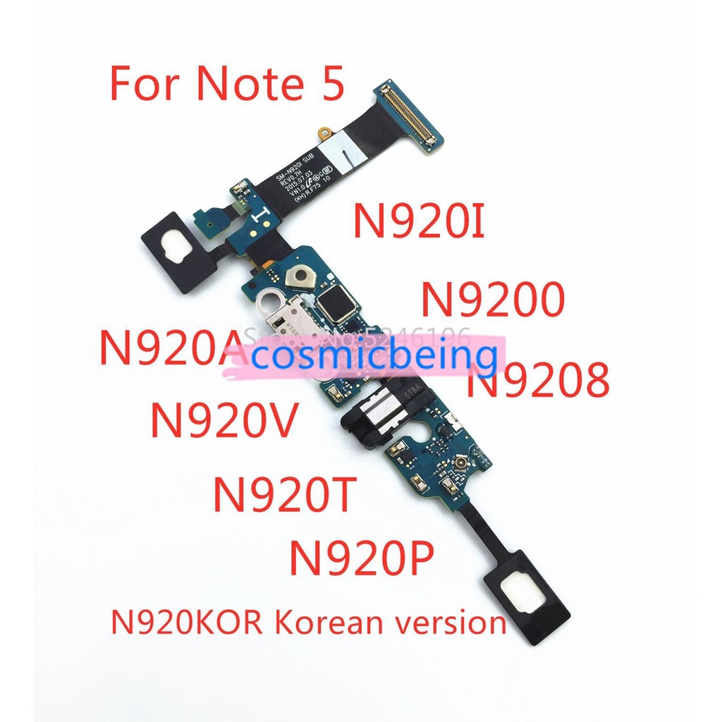 พอร์ตชาร์จ USB สายเคเบิ้ลอ่อน สําหรับ Samsung Galaxy Note 5 N920I N920A N920V N920T N920P N920KOR N9200 N9208