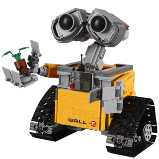 Disney Walle Movie บล็อคตัวต่อ หุ่นยนต์ WALL.E Eva MOC DIY ของเล่นสําหรับเด็ก ของขวัญ 687 ชิ้น