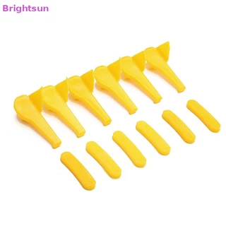 Brightsun 12 ชิ้นยางรถเปลี่ยนไนลอน Mount Demount เป็ดแทรก Tyre ขอบป้องกันใหม่