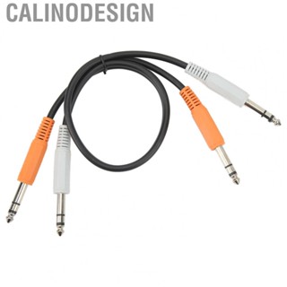 Calinodesign Stereo Cable 6.35mm To 6.35mm Male To Male Cable For Microphone Kit