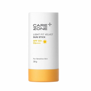 Carezone Light Fit Velvet Sun Stick 39 กรัม