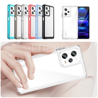 เคสโทรศัพท์มือถือ ซิลิโคนใส กันกระแทก หรูหรา สําหรับ Xiaomi Redmi Note 12 Pro+ 5G Note 12 5G Note12 Pro Plus 5G